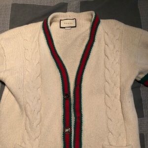Gucci cable knit cardigan from 2019 collection
